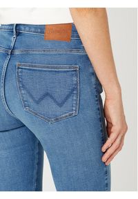 Wrangler Jeansy High Skinny 630 W27HCY37O 112332394 Niebieski Skinny Fit. Kolor: niebieski
