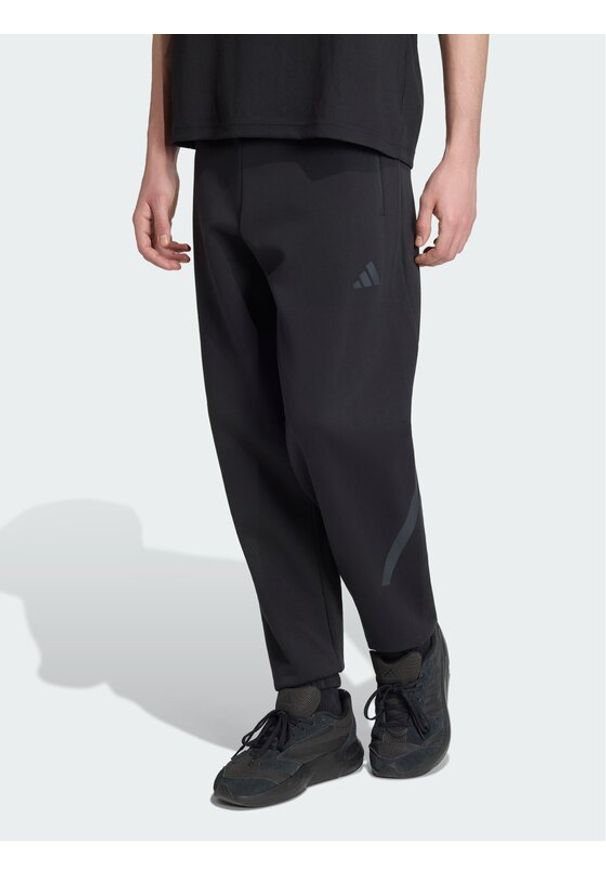 Adidas - adidas Spodnie dresowe Z.N.E. KF3808 Czarny Regular Fit. Kolor: czarny. Materiał: syntetyk