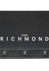 John Richmond Torebka RWA23116BO Czarny. Kolor: czarny. Materiał: skórzane