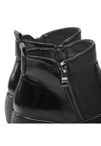 Clara Barson Botki LH21-1109-1 Czarny. Kolor: czarny. Materiał: skóra #4