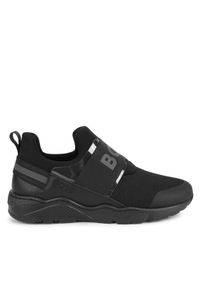 BOSS - Boss Sneakersy J29346 S Czarny. Kolor: czarny. Materiał: materiał #1