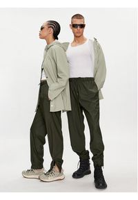 Rains Spodnie przeciwdeszczowe Rain Pants Regular W3 18560 Zielony Regular Fit. Kolor: zielony. Materiał: syntetyk