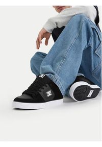 DC Shoes Sneakersy EO-PURE DC01782006 Czarny. Kolor: czarny. Materiał: nubuk, skóra #5