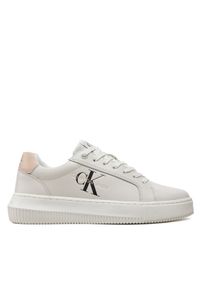 Calvin Klein Jeans Sneakersy Chunky Cupsole Mono Lth Wn YW0YW00823 Biały. Kolor: biały