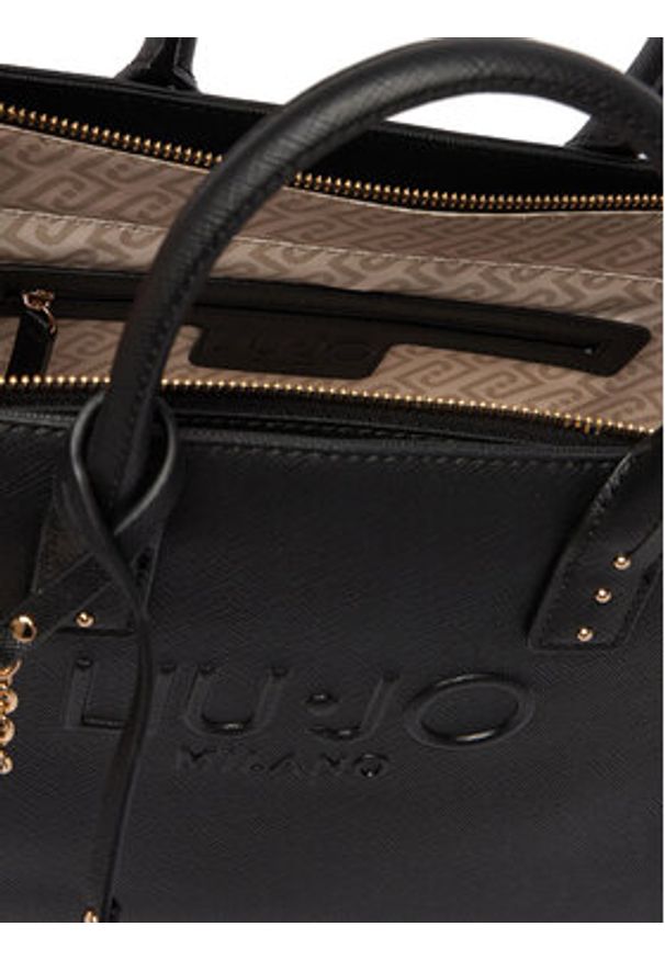 Liu Jo Torebka AA6149 ES029 Czarny. Kolor: czarny. Materiał: skórzane