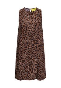 JJXX Sukienka letnia Mira 12268432 Brązowy Relaxed Fit. Kolor: brązowy. Materiał: wiskoza. Sezon: lato #8