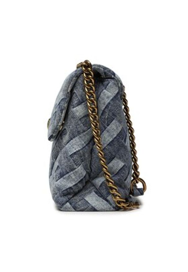 Kurt Geiger Torebka Large Kensington Soft 9796588669 Granatowy. Kolor: niebieski