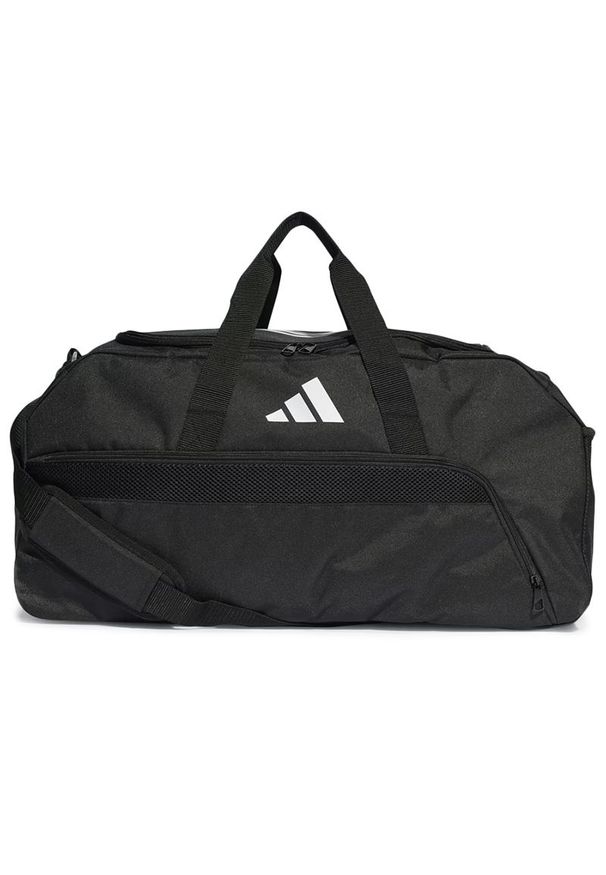 Adidas - Torba adidas Tiro League Duffel Bag Medium HS9749 - czarna. Kolor: czarny. Materiał: poliester. Sport: fitness