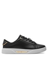 TOMMY HILFIGER - Sneakersy Tommy Hilfiger. Kolor: czarny