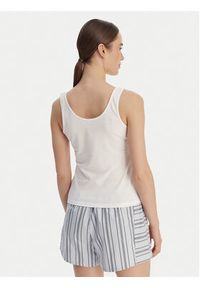 Calvin Klein Underwear Top LV00QS7603 Biały Slim Fit. Kolor: biały. Materiał: bawełna #3