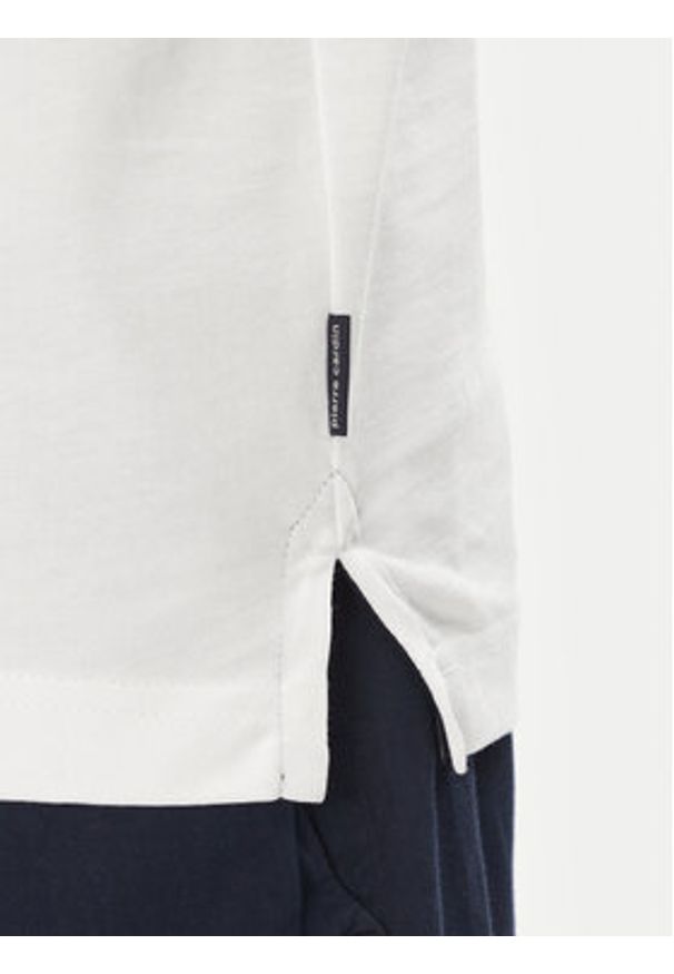 Pierre Cardin T-Shirt C5 21460.2120 Biały Regular Fit. Kolor: biały. Materiał: bawełna