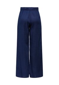 only - ONLY Spodnie materiałowe Leoni 15367285 Granatowy Regular Fit. Kolor: niebieski. Materiał: bawełna #3