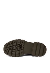 DeeZee Botki 13096-10 Khaki. Kolor: brązowy. Materiał: syntetyk, materiał