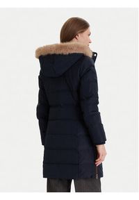 Lauren Ralph Lauren - LAUREN RALPH LAUREN Płaszcz zimowy 297957509008 Granatowy Regular Fit. Kolor: niebieski. Materiał: syntetyk. Sezon: zima