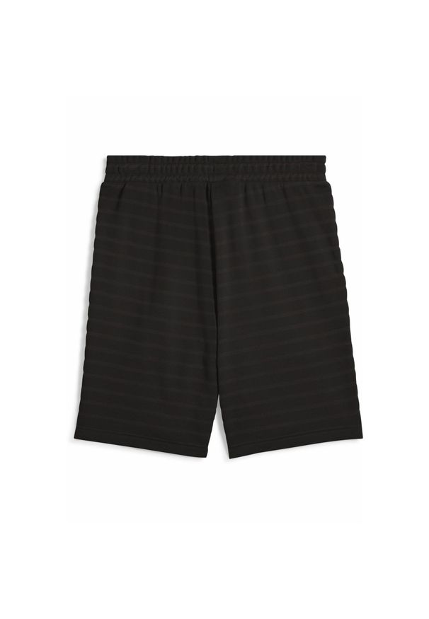 Puma - Męskie szorty Essentials Elevated Structured 9" PUMA Black. Kolor: czarny