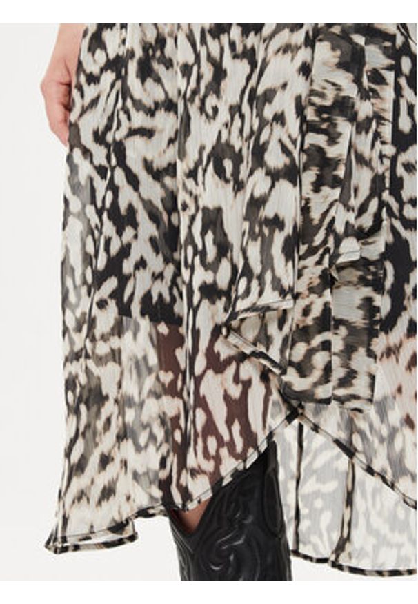 Morgan Spódnica midi 241-JAILY.F Beżowy Regular Fit. Kolor: beżowy. Materiał: syntetyk