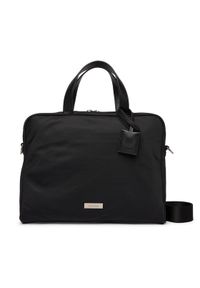 Calvin Klein Torba na laptopa Sleek Slim Commuter LV04D3351G Czarny. Kolor: czarny. Materiał: skóra #1
