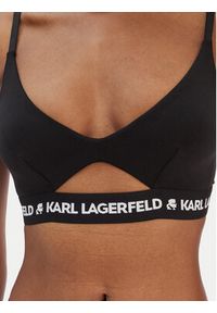 Karl Lagerfeld - KARL LAGERFELD Biustonosz braletka A1W47006 Czarny. Kolor: czarny. Materiał: lyocell #7