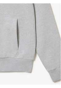 Lacoste Bluza SH9623 Szary Classic Fit. Kolor: szary. Materiał: bawełna #3
