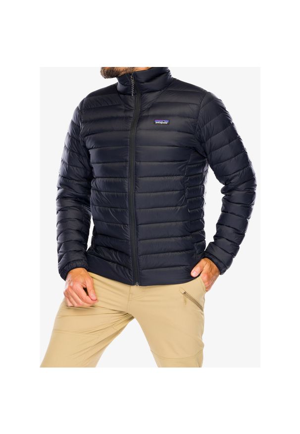 Kurtka puchowa Patagonia Down Sweater. Kolor: czarny. Materiał: puch. Sport: turystyka piesza