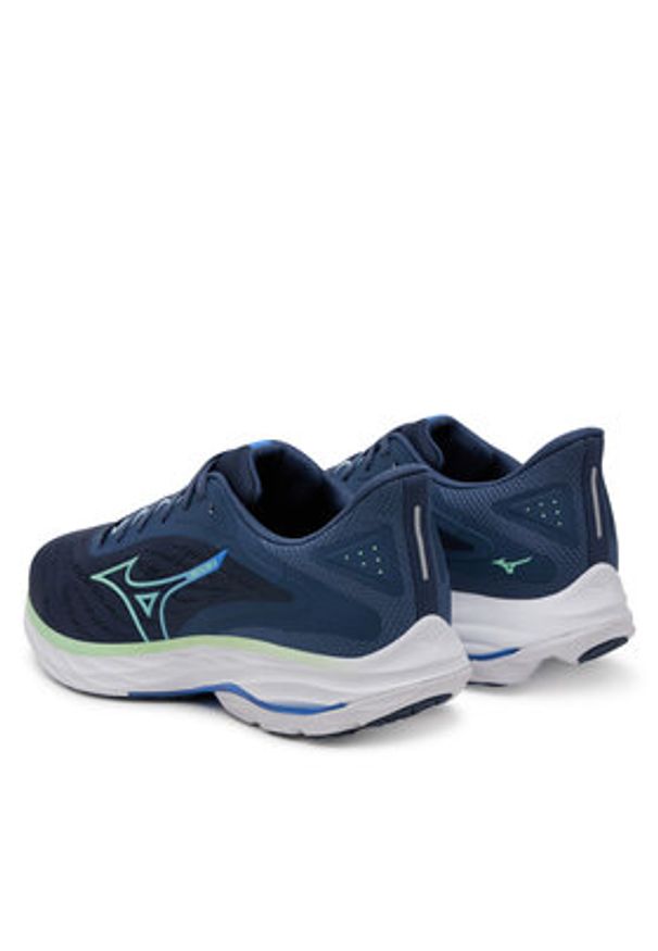 Mizuno Buty do biegania Skyrise 6 J1GC2518 Niebieski. Kolor: niebieski. Materiał: materiał