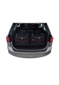KJUST - Torby Do Bagażnika Vw Passat Variant 2014-2023 5Szt Kjust. Kolor: czarny. Styl: sportowy #1