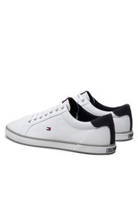 TOMMY HILFIGER - Tommy Hilfiger Tenisówki Harlow 1D FM0FM00596 Biały. Kolor: biały. Materiał: materiał