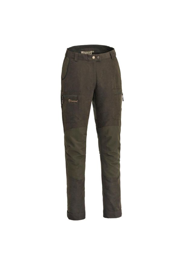 PINEWOOD - Spodnie damskie Pinewood Furudal Caribou Extreme. Kolor: brązowy. Sezon: lato. Sport: turystyka piesza