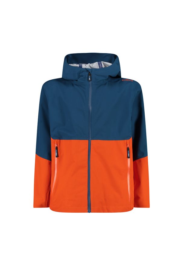 Kurtka dziecięca turystyczna CMP 35Z6454. Kolor: niebieski, wielokolorowy, pomarańczowy