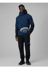 4f - 4F Kurtka trekkingowa membrana 10000 męska - granatowa M. Kolor: niebieski. Materiał: materiał. Długość: długie #2