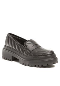 Pollini Loafersy SA10064G1FTP0000 Czarny. Kolor: czarny. Materiał: skóra