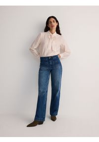 Reserved - Jeansy straight z kieszeniami - indigo jeans