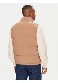 Guess Kamizelka M4BN47 WGII2 Beżowy Regular Fit. Kolor: beżowy. Materiał: syntetyk #3