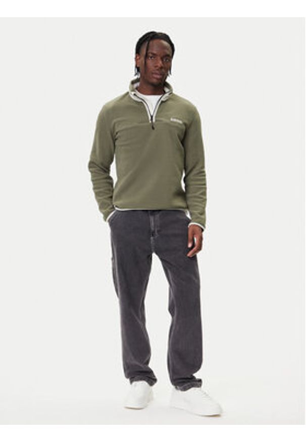 Napapijri Polar T-Dergana NP0A88UZ Zielony Regular Fit. Kolor: zielony. Materiał: syntetyk