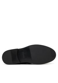 Calvin Klein Półbuty Ess Rubber Penny Loafer Pol Lth HM0HM02025 Czarny. Kolor: czarny. Materiał: skóra #4