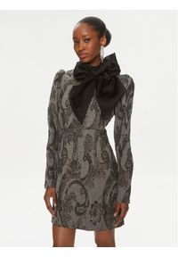 Custommade Sukienka koktajlowa Junette 999498442 Szary Regular Fit. Kolor: szary. Materiał: bawełna. Styl: wizytowy #1