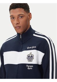 Guess Jeans Bluza M5YQ17 KCPR1 Granatowy Regular Fit. Kolor: niebieski. Materiał: bawełna #5