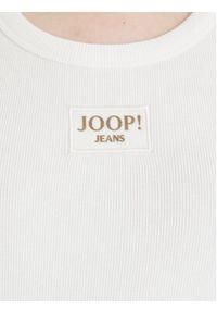 JOOP! Jeans Top 30046103 Biały Slim Fit. Kolor: biały. Materiał: bawełna #5