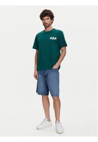 GAP - Gap T-Shirt 768925-02 Zielony Regular Fit. Kolor: zielony. Materiał: bawełna #5