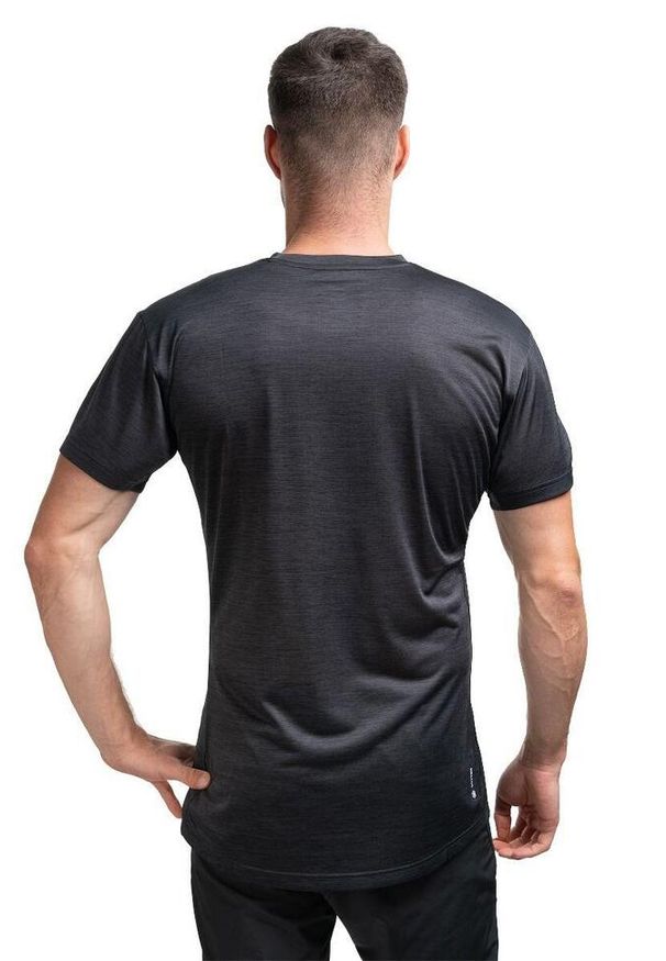 Salewa - Koszulka trekkingowa męska Puez Melange Dry Ss Tee. Kolor: czarny