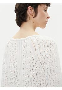 Pepe Jeans Sweter Olya PL702288 Écru Regular Fit. Materiał: bawełna #4