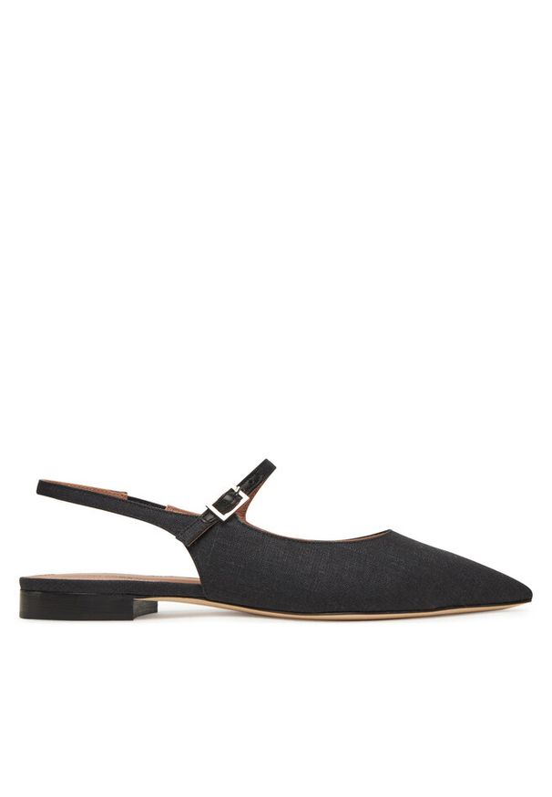 Baleriny MALONE SOULIERS. Kolor: czarny