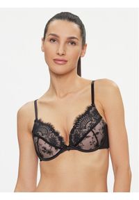 Hunkemöller Biustonosz push-up Sia Pp Push 203528 Czarny. Kolor: czarny. Materiał: syntetyk. Rodzaj stanika: push-up