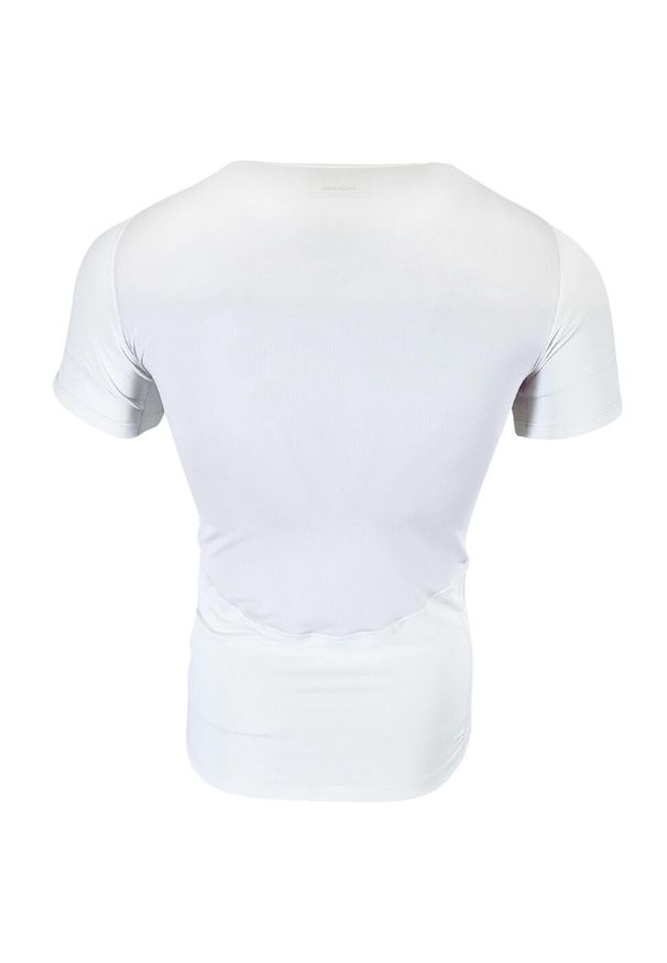 Adidas - Koszulka męska adidas Techfit Aeroready Short Sleeve. Kolor: biały. Technologia: Techfit (Adidas). Sport: fitness