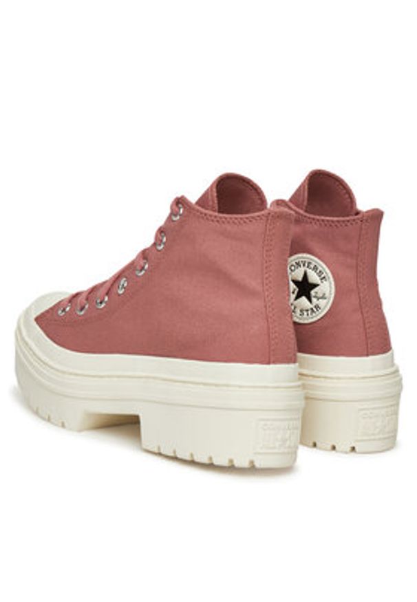 Converse Trampki Chuck Taylor All Star Lugged Heel Platform A10618C Różowy. Kolor: różowy. Materiał: materiał. Obcas: na platformie