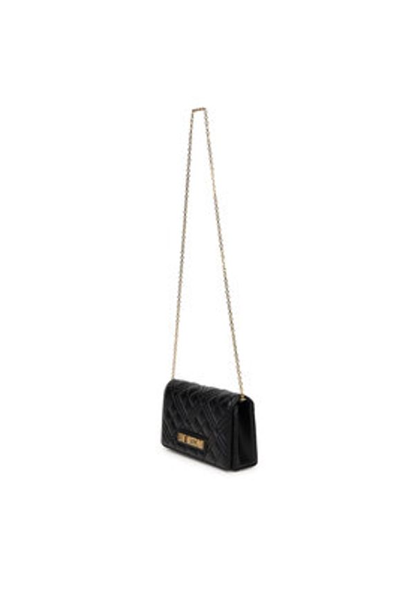 Love Moschino - LOVE MOSCHINO Torebka JC4248PP0MLA0000 Czarny. Kolor: czarny. Materiał: skórzane