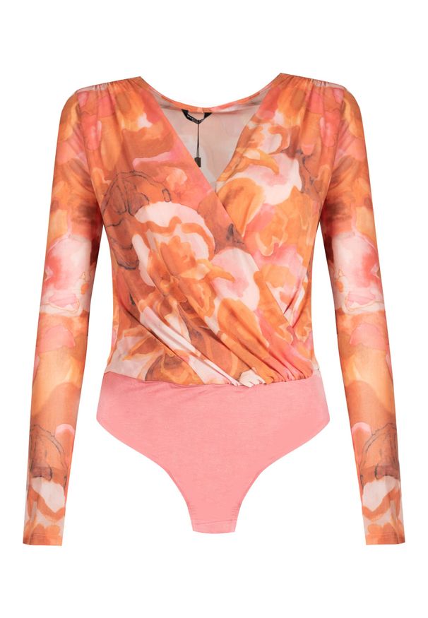 Marciano Guess Body | 0BG6176875Z | Kobieta | Różowy. Kolor: różowy. Materiał: poliamid, elastan. Długość: długie. Wzór: aplikacja, nadruk