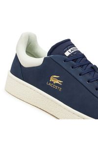 Lacoste Sneakersy Basehot Premium 747SMA0040 Granatowy. Kolor: niebieski #6