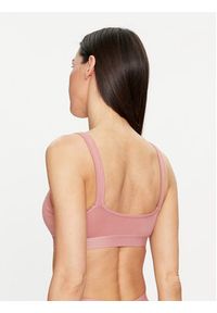 TOMMY HILFIGER - Tommy Hilfiger Biustonosz top UW0UW04612 Różowy. Kolor: różowy. Materiał: bawełna #2