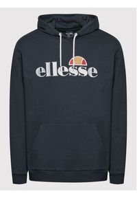 Ellesse Bluza Ferrer SHK13288 Granatowy Regular Fit. Kolor: niebieski. Materiał: bawełna #4